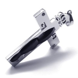 Kroonkruis Titanium Hanger - Gratis Chian