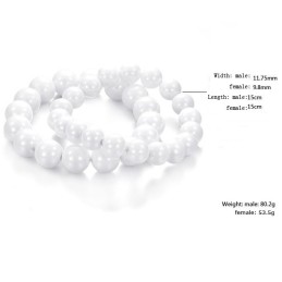 Kwaliteit En Kwantiteit Gegarandeerd: Armband Van Puur Wolfraamkeramiek Voor Geliefden