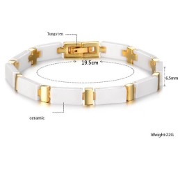 Kwaliteit En Kwantiteit Gegarandeerde Vrouwelijke Wolfraam Keramische Armband