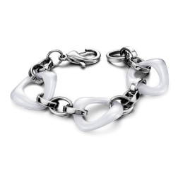 Betrouwbare Reputatie Witte Wolfraam Keramische Armband