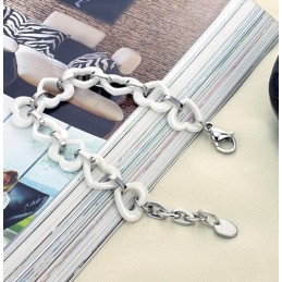 Kwaliteit En Kwantiteit Gegarandeerd Sweetheart Tungsten Keramische Armband