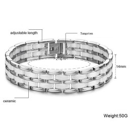 Kwaliteit En Kwantiteit Gegarandeerde Vrouwelijke Mode Wolfraam Keramische Armband