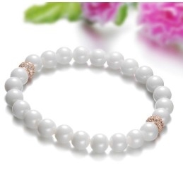 Eenvoudig Te Gebruiken Armband Van Wolfraamkeramiek Met Kralen