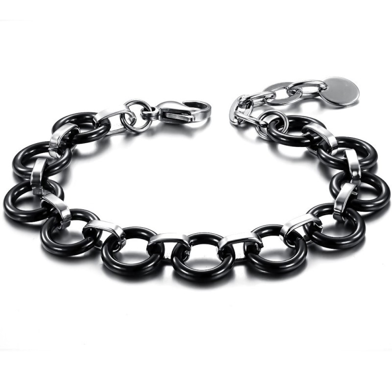 Wereldwijd Bekende Zwarte Wolfraam Keramische Armband Voor Dames Wereldwijd Bekende Zwarte Wolfraam Keramische Armband Voor Dames