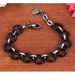 Wereldwijd Bekende Zwarte Wolfraam Keramische Armband Voor Dames