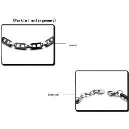 Uitstekende Kwaliteit Vrouwelijke Zwarte Wolfraam Keramische Armband