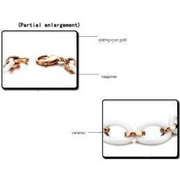 Kwaliteit En Kwantiteit Gegarandeerde Vrouwelijke Wolfraam Keramische Armband