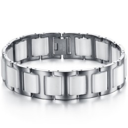 De Koningin Van De Kwaliteit Mannelijke Wolfraam Keramische Armband