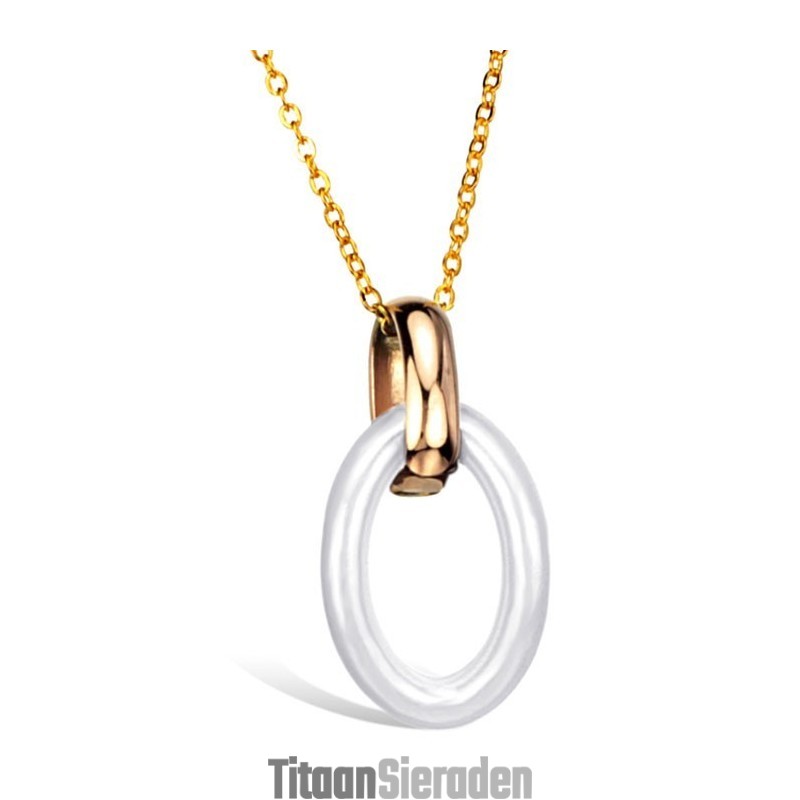 Stabiele Kwaliteit Vrouwelijke Wolfraam Keramische Ketting