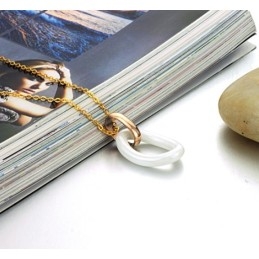 Stabiele Kwaliteit Vrouwelijke Wolfraam Keramische Ketting