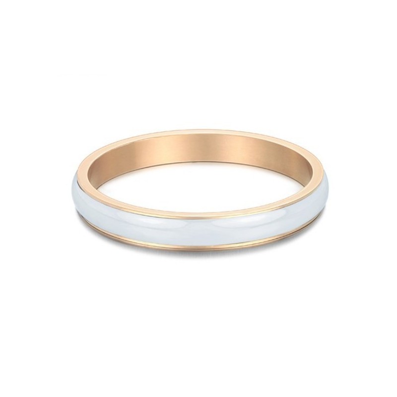 Brede Variaties Witte Wolfraam Keramische Armband