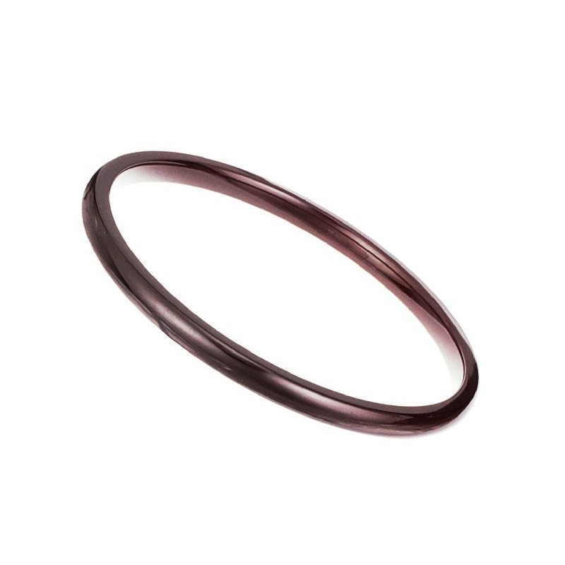 Brede Variaties Vrouwelijke Bruine Wolfraam Keramische Armband Brede Variaties Vrouwelijke Bruine Wolfraam Keramische Armband
