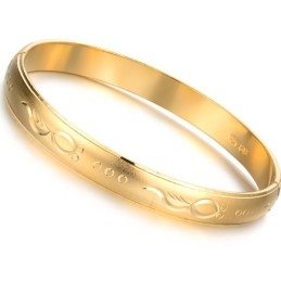 Hoogwaardige Damesarmband Van 18 Karaat Verguld Goud