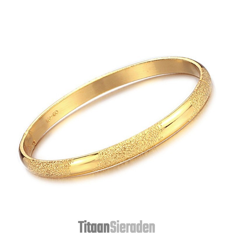 Duurzame, 18K Vergulde Herenarmband Duurzame, 18K Vergulde Herenarmband