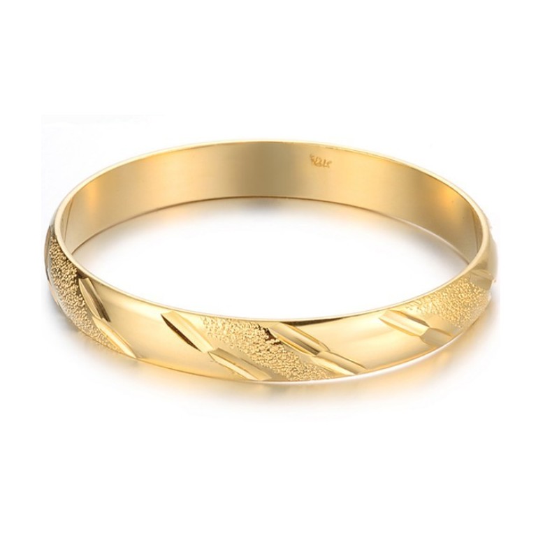 Brede Variaties Dames 18K Vergulde Armband Brede Variaties Dames 18K Vergulde Armband