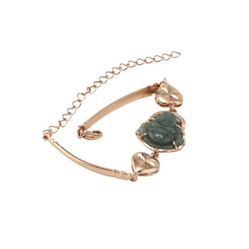 Betrouwbare Kwaliteit De Jade Boeddha 18K Vergulde Armband Betrouwbare Kwaliteit De Jade Boeddha 18K Vergulde Armband