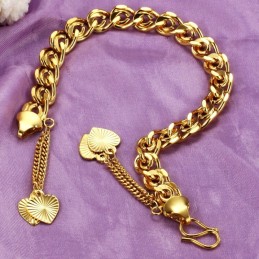 Kwaliteit En Kwantiteit Gegarandeerde Vrouwelijke Geliefde 18K Vergulde Armband
