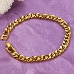 Betrouwbare Kwaliteit Vrouwelijke Scrub Armband Van 18 Karaat Goud