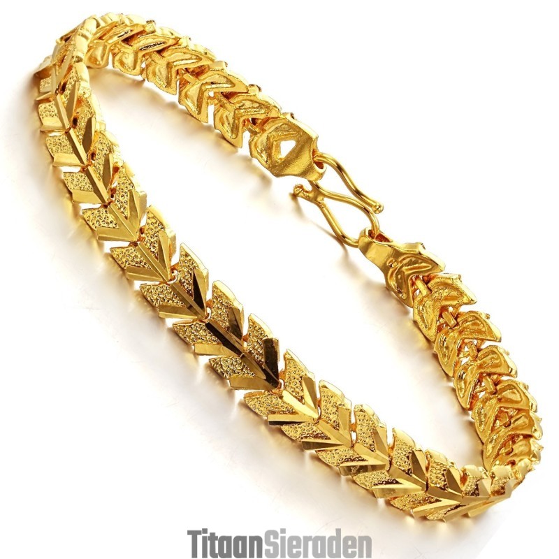 Compleet In Specificaties Dames 18K Vergulde Armband Compleet In Specificaties Dames 18K Vergulde Armband