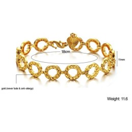 Stabiele Kwaliteit Dames 18K Vergulde Armband