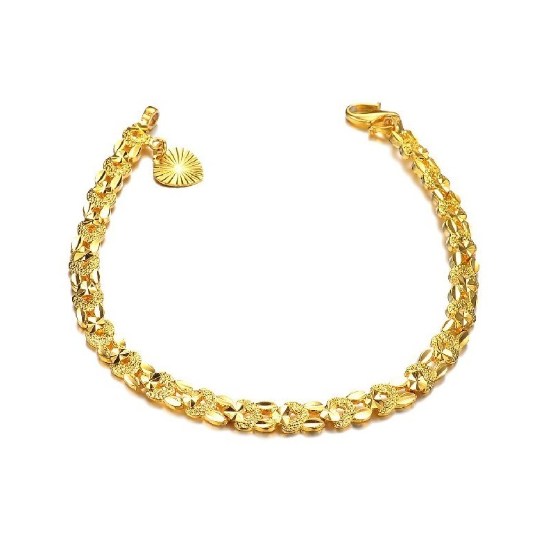 Kwaliteit En Kwantiteit Gegarandeerd. Elegante 18K Vergulde Armband Voor Dames. Kwaliteit En Kwantiteit Gegarandeerd. Elegante 18K Vergulde Armband Voor Dames.