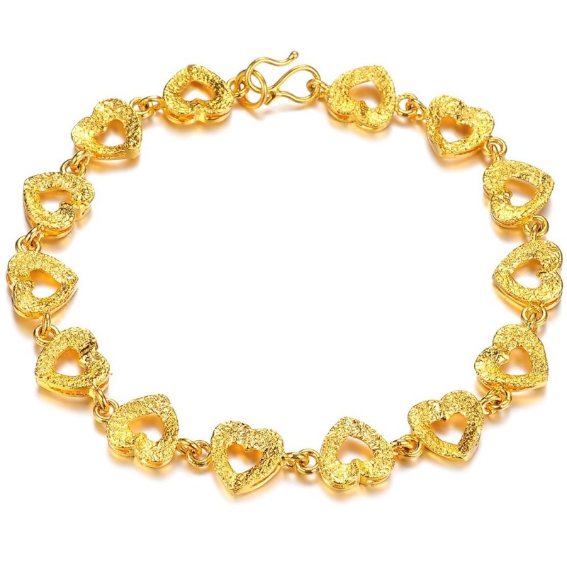Wereldberoemde Vrouwelijke Geliefde 18K Vergulde Armband Wereldberoemde Vrouwelijke Geliefde 18K Vergulde Armband
