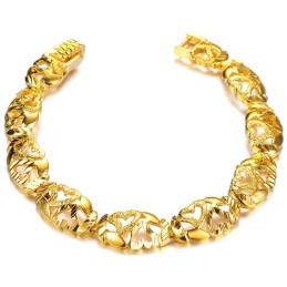 Betrouwbare Reputatie Vrouwelijke Geliefde 18K Vergulde Armband