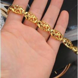 Betrouwbare Reputatie Vrouwelijke Geliefde 18K Vergulde Armband