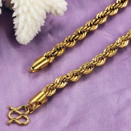 Betrouwbare Kwaliteit Vrouwelijke Roltype 18K Vergulde Ketting