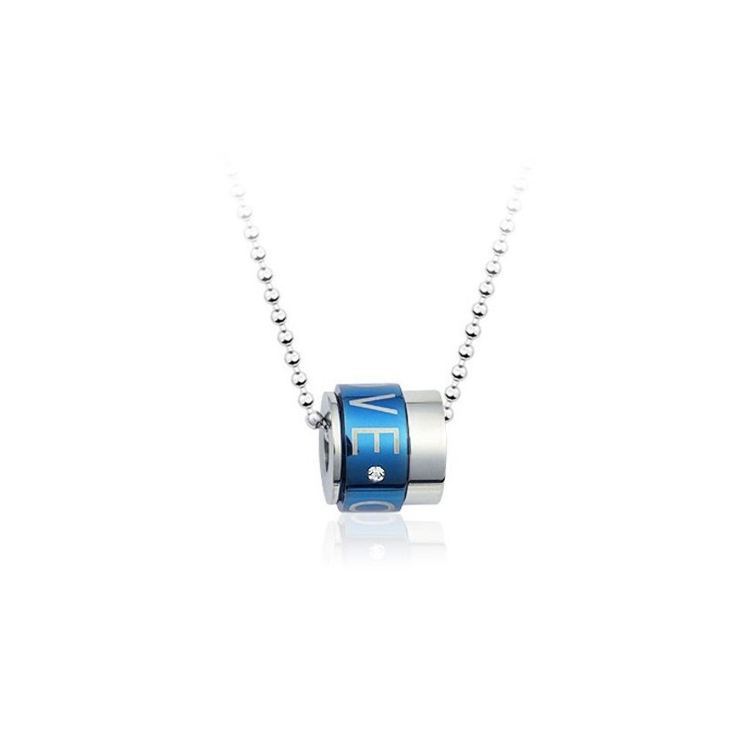 Mode Heren Titanium Hanger - Gratis Ketting Mode Heren Titanium Hanger - Gratis Ketting