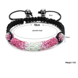 Hoogwaardige Vrouwelijke Bolvormige Kristallen Armband