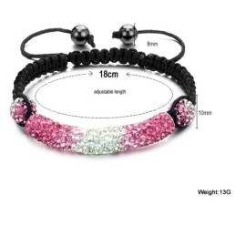 Volledige Specificaties Vrouwelijke Bolvormige Kristallen Armband