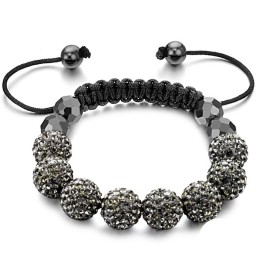 Betrouwbare Vrouwelijke Bolvormige Kristallen Armband