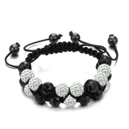 Betrouwbare Kwaliteit Vrouwelijke Bolvormige Kristallen Armband