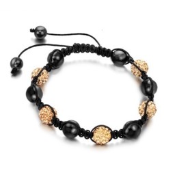 Hoogwaardige Vrouwelijke Bolvormige Kristallen Armband