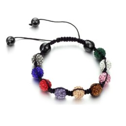 Gemakkelijk Te Gebruiken Vrouwelijke Bolvormige Kristallen Armband