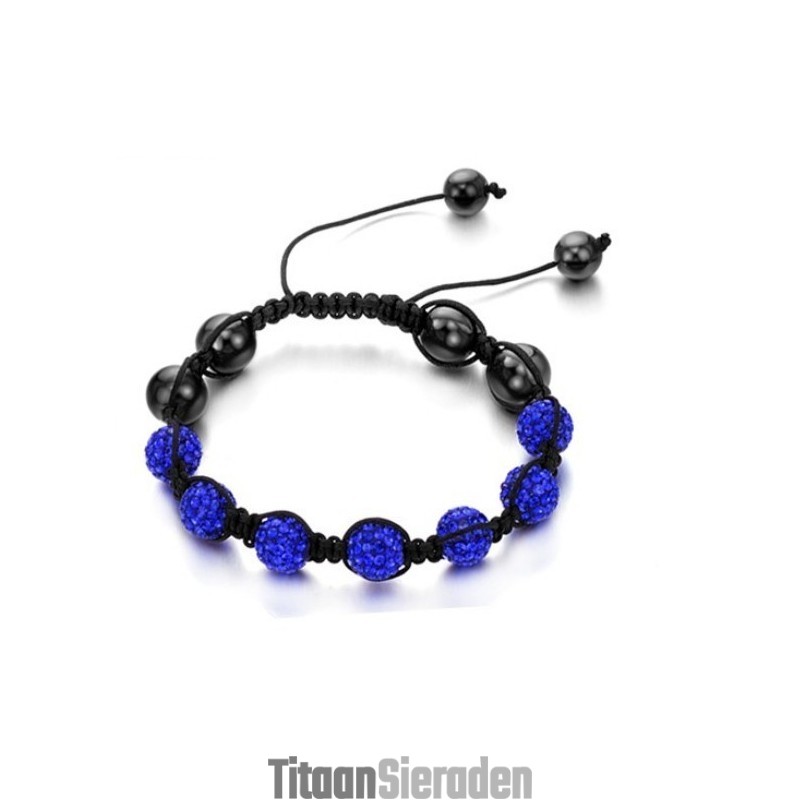 Volledige Specificaties Vrouwelijke Bolvormige Kristallen Armband