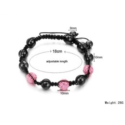 Vrouwelijke Bolvormige Kristallen Armband Van Superieure Kwaliteit