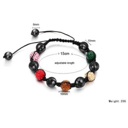 Vrouwelijke Bolvormige Kristallen Armband Van Superieure Kwaliteit
