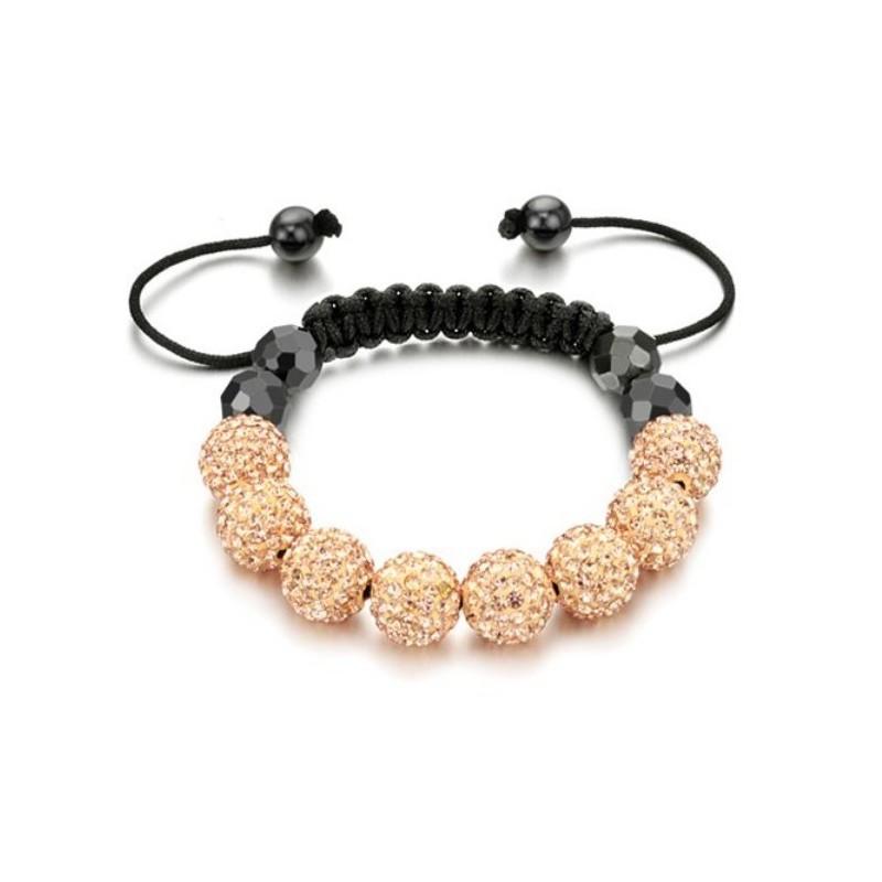 Gemakkelijk Te Gebruiken Vrouwelijke Bolvormige Kristallen Armband Gemakkelijk Te Gebruiken Vrouwelijke Bolvormige Kristallen Armband