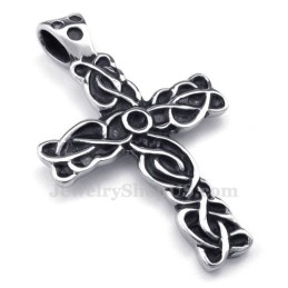 Prachtige Titanium Kruishanger Voor Heren (Gratis Ketting)