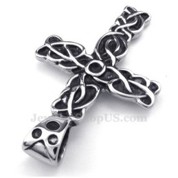 Prachtige Titanium Kruishanger Voor Heren (Gratis Ketting)