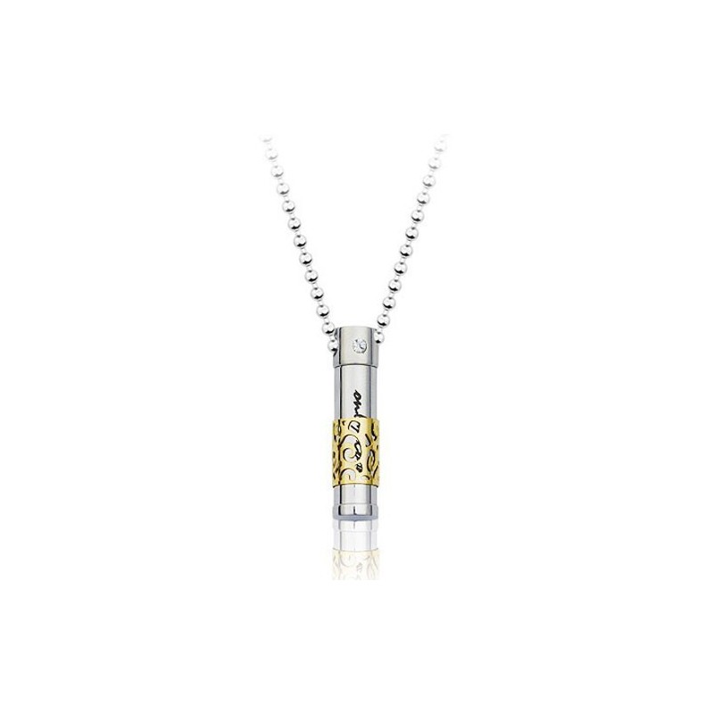 Fashion Love Titanium Hanger - Gratis Ketting Fashion Love Titanium Hanger - Gratis Ketting