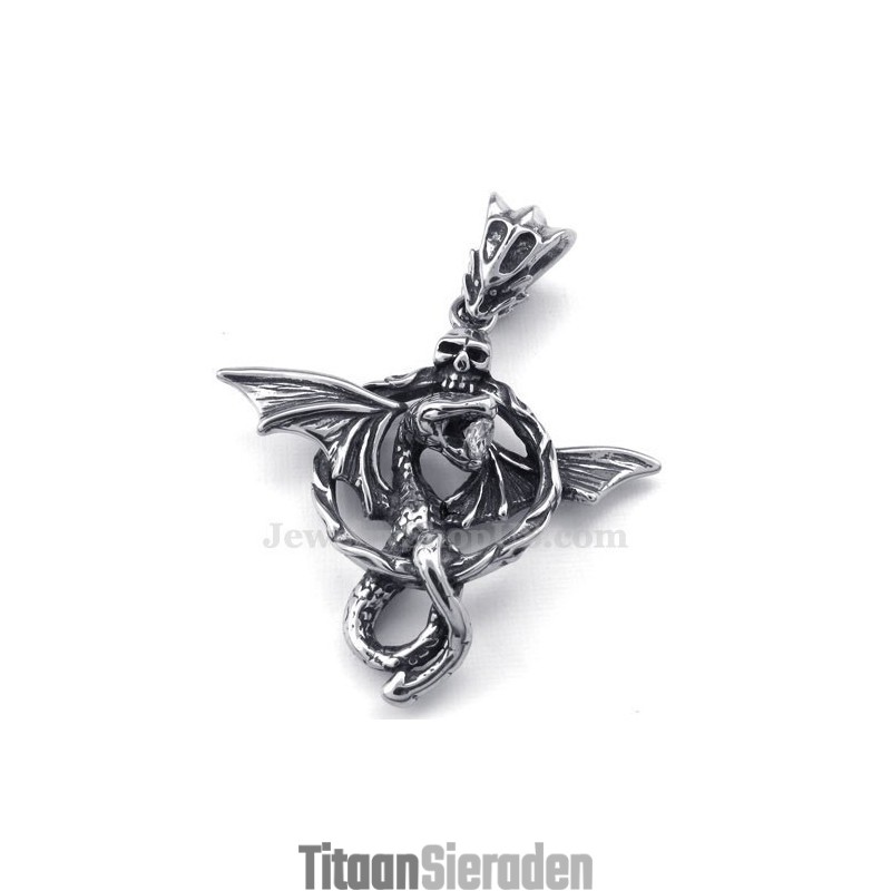 Prachtige Titanium Pterosauriër Hanger Ketting (Gratis Ketting) Prachtige Titanium Pterosauriër Hanger Ketting (Gratis Ketting)