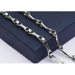 Mode Heren Condyle Titanium Ketting