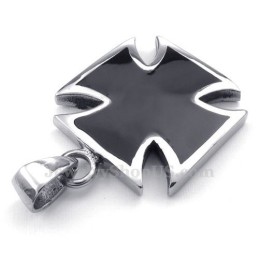 Eenvoudige Titanium Kruishanger Ketting (Gratis Ketting)
