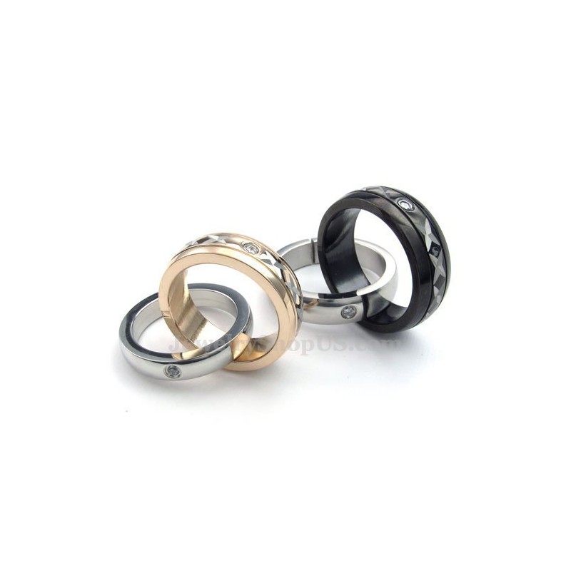 Titanium Ketting Met In Elkaar Grijpende Ringen En Hangers (Gratis Ketting) Titanium Ketting Met In Elkaar Grijpende Ringen En Hangers (Gratis Ketting)