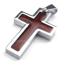 Titanium Kruishanger Ketting (Gratis Ketting)
