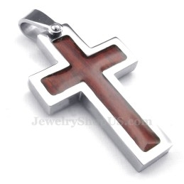 Titanium Kruishanger Ketting (Gratis Ketting)