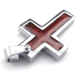 Titanium Kruishanger Ketting (Gratis Ketting)